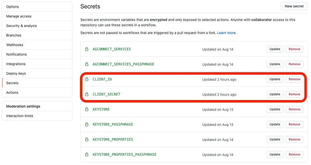 App Gallery Connect API