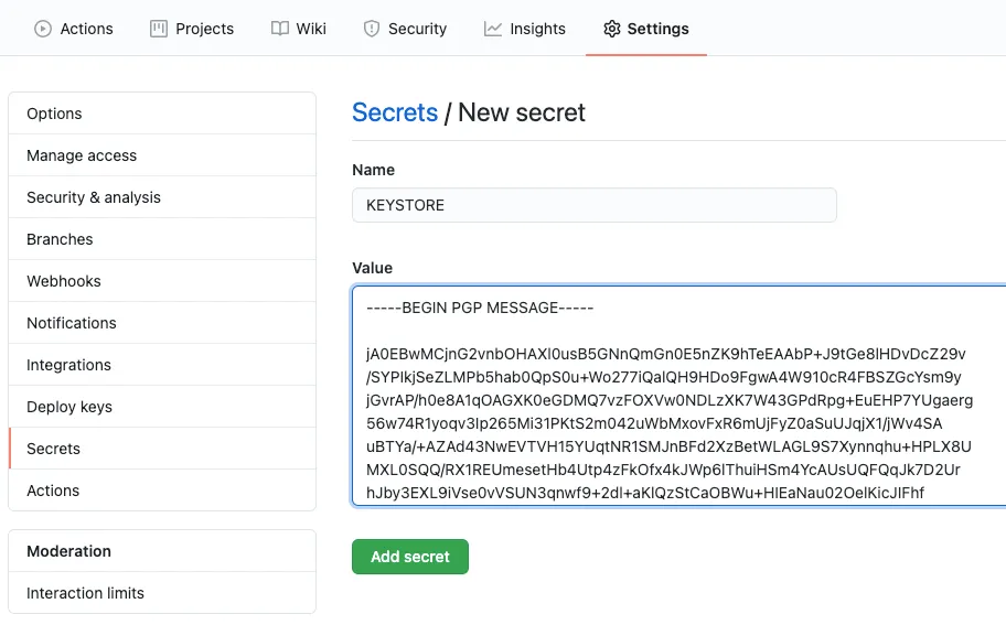GitHub Actions Android