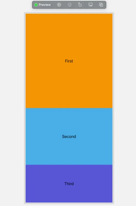 SwiftUI proportional height